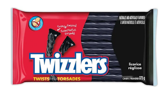 Twizzlers Twists Licorice - 375g