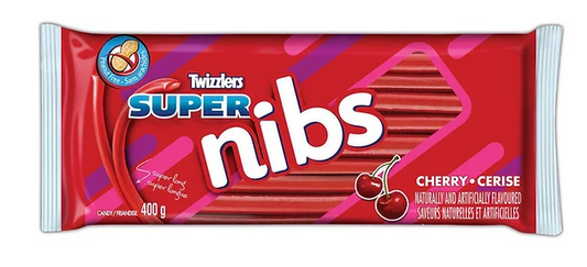 Twizzlers Super Nibs Cherry - 400g