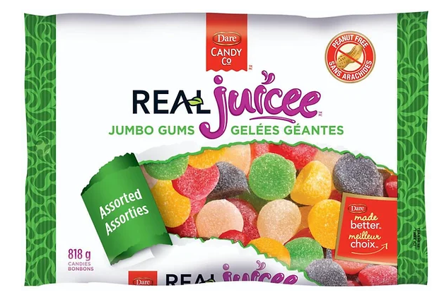 Dare Real Juicee Fruit Slices - 818g