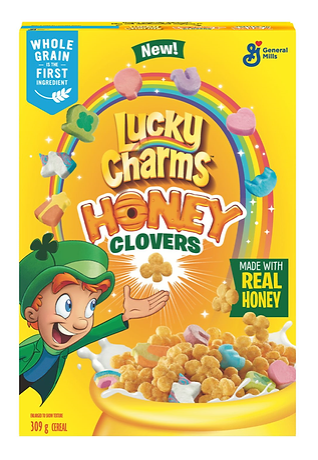 Lucky Charms Honey Clovers Cereal 309g