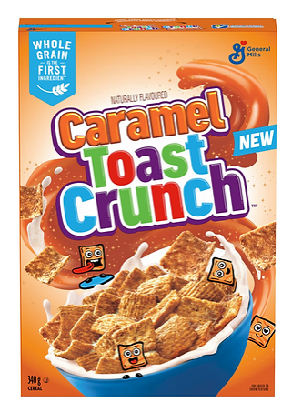 Caramel Toast Crunch Cereal 340g