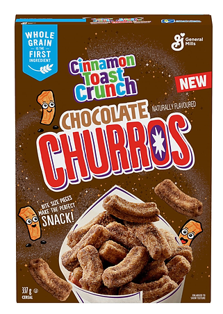 Cinnamon Toast Crunch Chocolate Churros Cereal 337g