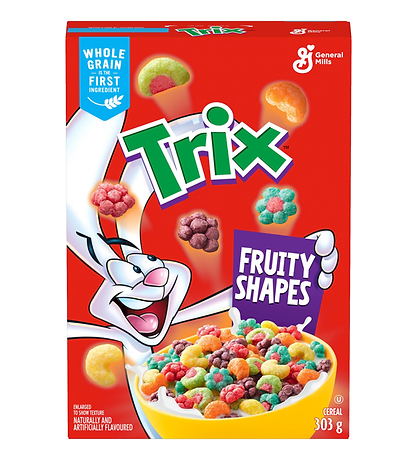 Trix Fruity Shapes Cereal - 303g
