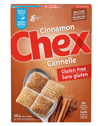 Buy Chex Gluten Free Cinnamon Cereal - 345g