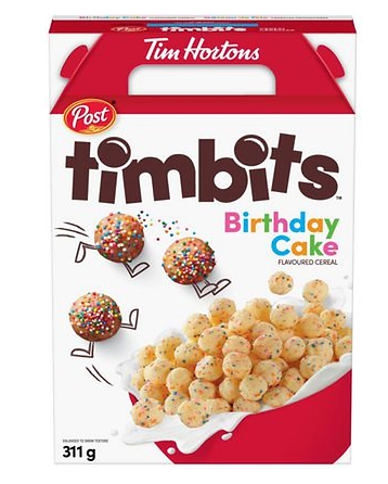 Buy Post Timbits Cereal Birthday Cake - 311g