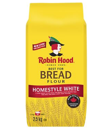 Robin Hood Homestyle White Bread Flour - 2495g