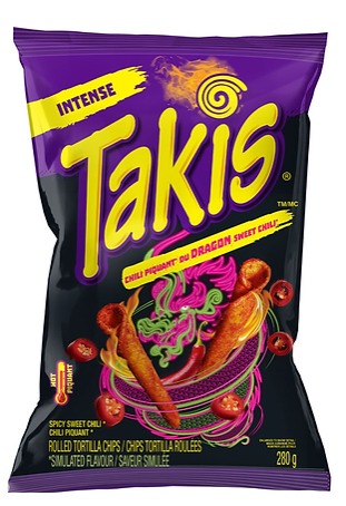 Takis Dragon Sweet Chili Rolled Tortilla Chips 280g