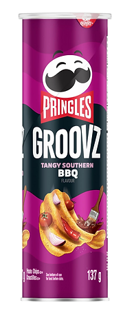 Pringles Groovz Tangy Southern BBQ Potato Chips 137g