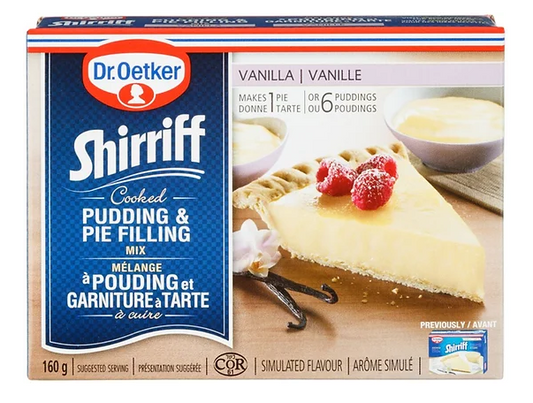 Dr Oetker Vanilla Pudding Pie Filling - 160g