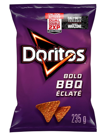 Doritos Bold BBQ Tortilla Chips - 235g – Snowbird Sweets