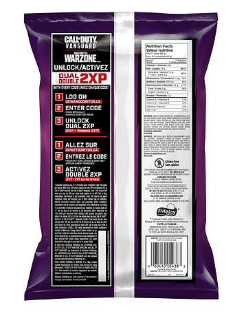 Doritos Bold BBQ Tortilla Chips - 235g Back Part