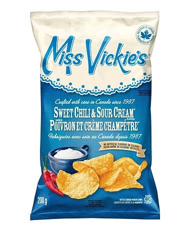 Miss Vickie's Sweet Chili & Sour Cream Potato Chips - 200g