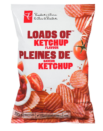PC Ketchup Rippled Potato Chips - 200g