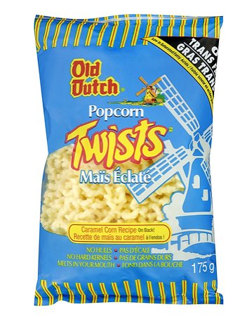 Old Dutch Popcorn Twists - 175g