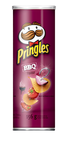Pringles BBQ Potato Chips - 156g