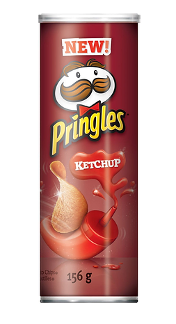 Pringles Ketchup Potato Chips - 156g