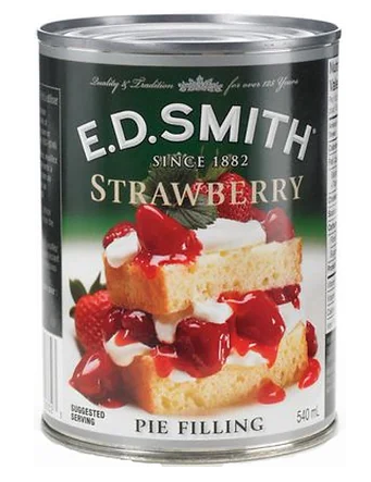 E.D. Smith Strawberry Pie Filling - 540g
