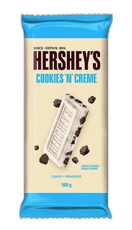 Hershey's Cookies n Creme Chocolate Bar 100g