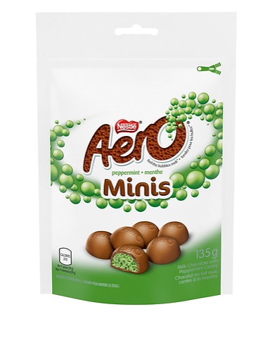 Nestle Aero Peppermint Milk Chocolate Minis 135 g