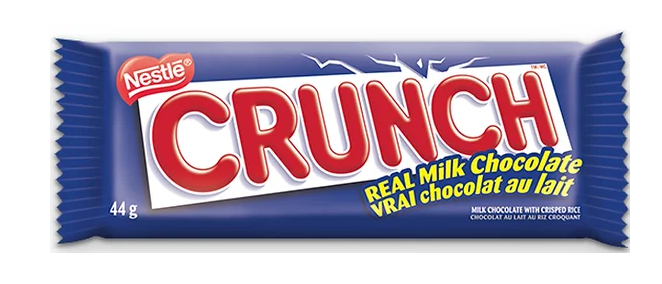 Nestle Crunch Chocolate Bars 44g