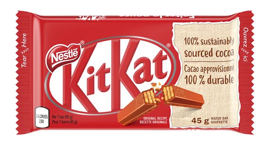 Nestle Kit Kat Chocolate Bars 45g