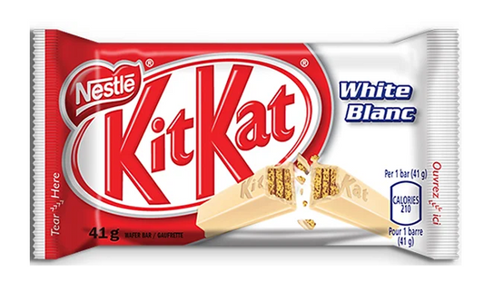 Nestle Kit Kat White Chocolate Bars
