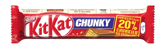 Nestle Kit Kat Chunky Chocolate Bars