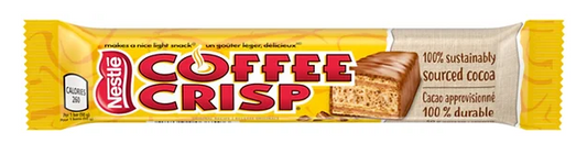 Nestle Coffee Crisp Chocolate Bars 50g