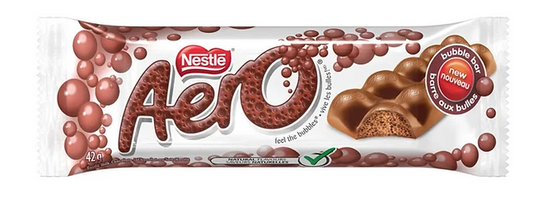 Nestle Aero Chocolate Bars 42g
