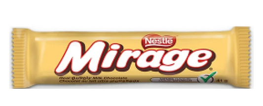 Nestle Mirage Chocolate Bars 41g
