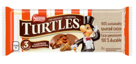 Nestle Turtles 3 - Piece Bar 24/Case
