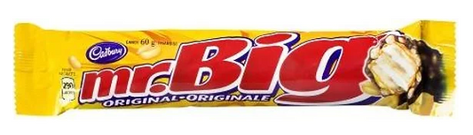 Buy Cadbury Mr Big Chocolate Bars 60g