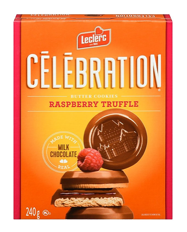 Celebration Raspberry Truffle Cookie 240g