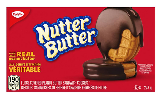 Nutter Butter Peanut Butter Cookies Fudge Covered