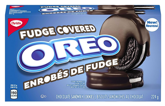 Oreo Fudge Covered Cookies 224g