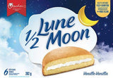VACHON Half Moon, Fluffy Vanilla Cakes, 282g/9.9oz., 6 cakes., .