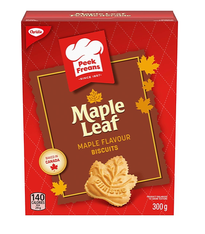 Christie Maple Leaf Cookies - 300g