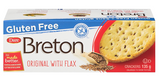 Breton Gluten Free Original with Flax Crackers 135g