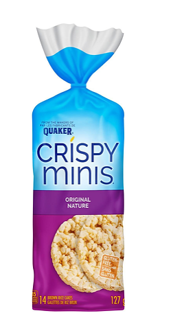 Buy Quaker Crispy Minis Original Rice Cakes - 127g