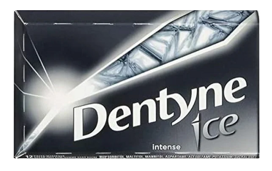 Dentyne Ice Bubble Gum, Intense - 12x12 - .44lb(204g)