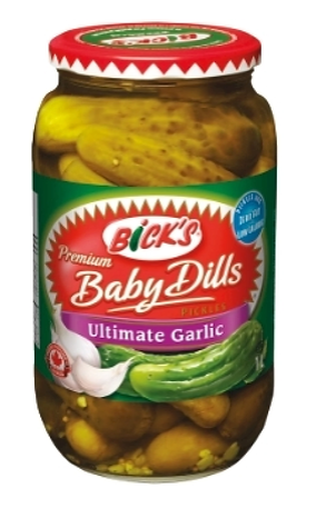 Bick's Ultimate Garlic Baby Dill - 1000g