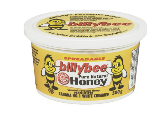 Billy Bee Spreadable Creamed Honey - 500g