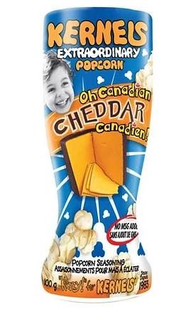 Buy Kernels Oh Canadian Cheddar Popcorn Seasoning - 100g