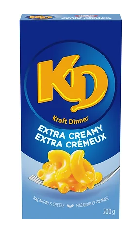 Kraft Dinner Extra Creamy Macaroni & Cheese - 200g