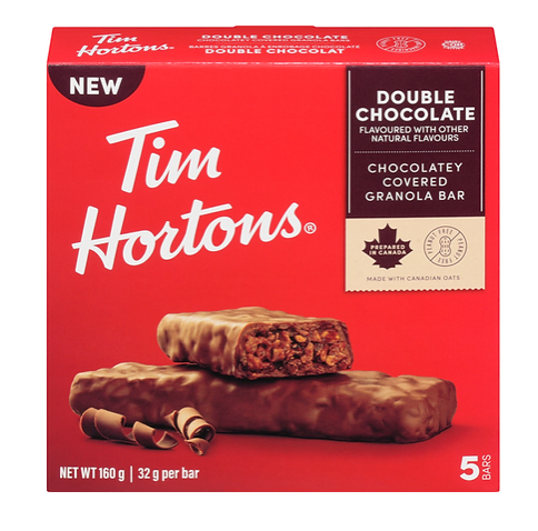 Tim Hortons Granola Bar Double Chocolate 160g