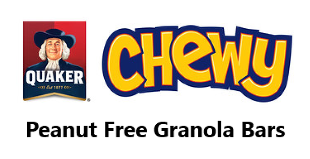 Quaker Chewy Peanut Free Granola Bars - 120g