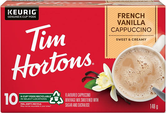 Tim Hortons French Vanilla Cappuccino K-Cups 148g