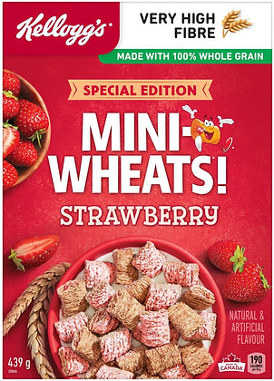 Mini-Wheats Strawberry Cereal 439g