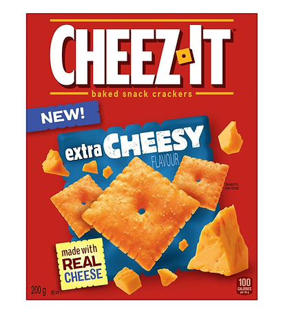 Cheez-It Snack Crackers Extra Cheesy 200g