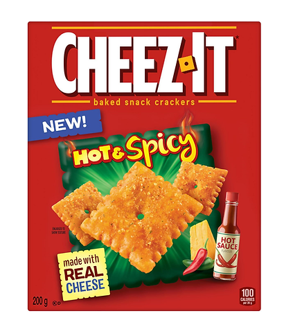 Cheez-It Hot & Spicy Snack Crackers 200g